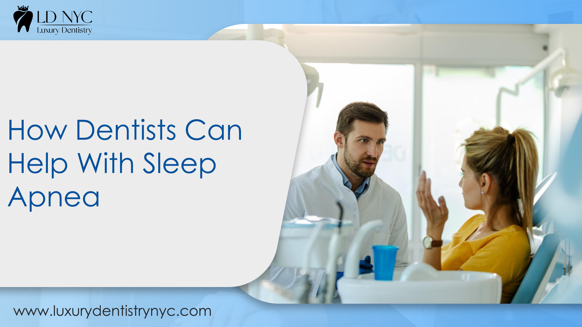 Dentist Helping with Sleep Apnea