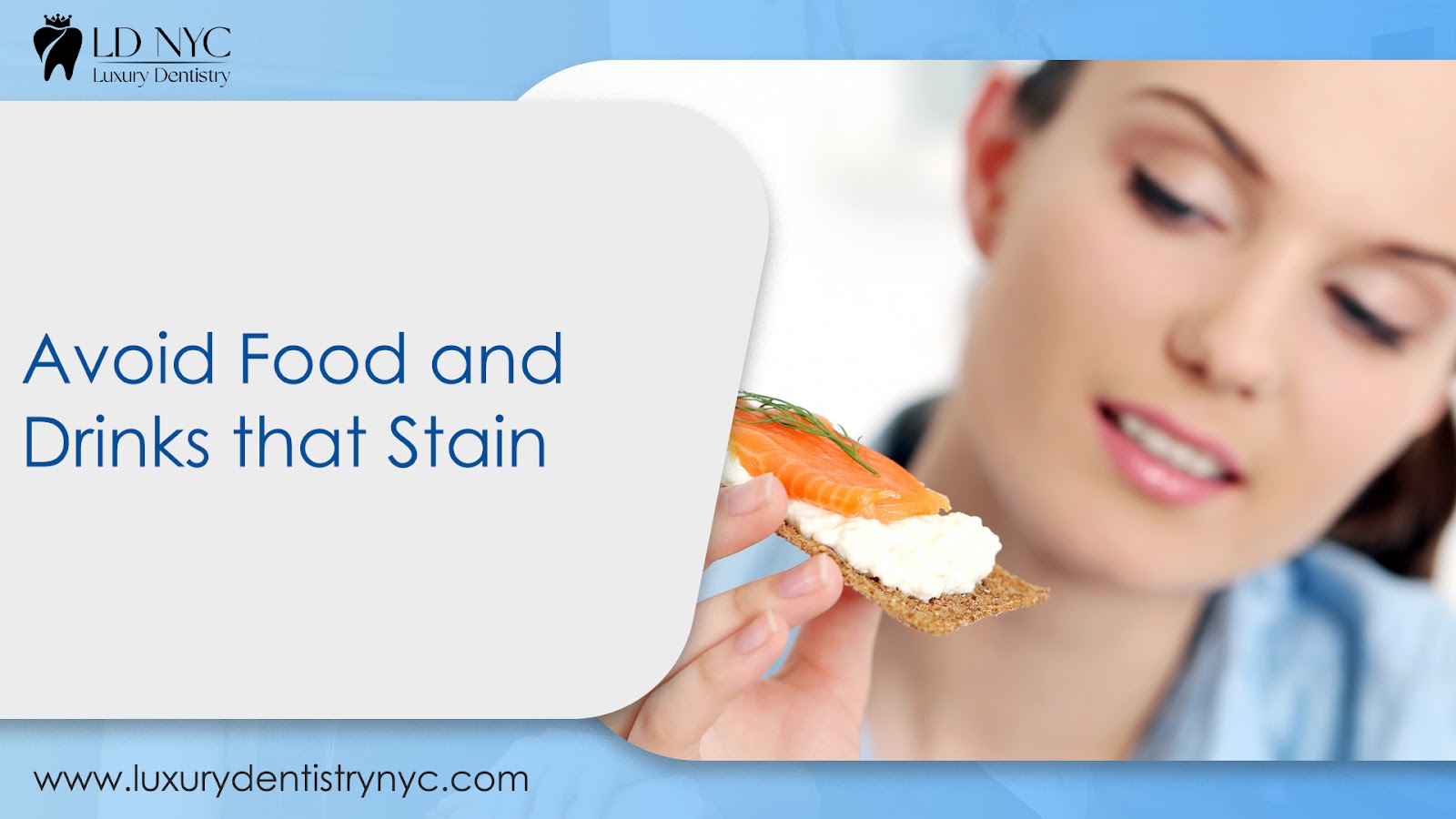 Avoid Food And Drinks That Stain
